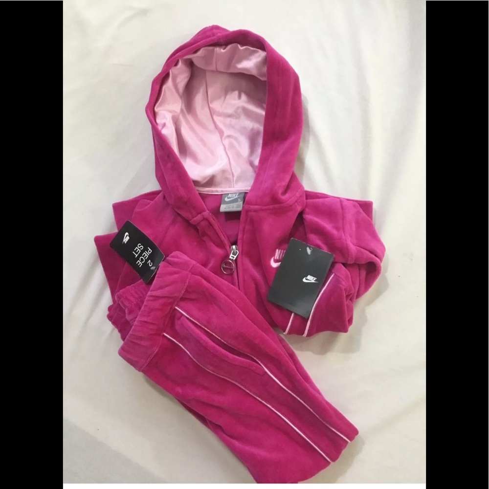 Nike Pink Size 5 Jumpsuit Girls Two Piece NWT Cute